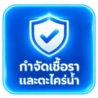 กำจัดเชื้อรา และตะไคร่น้ำ